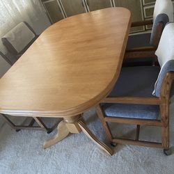 Dining Table With 6 Chairs 