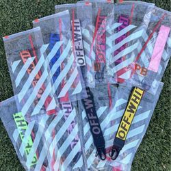 Off White Keychains Brand New In Bag 