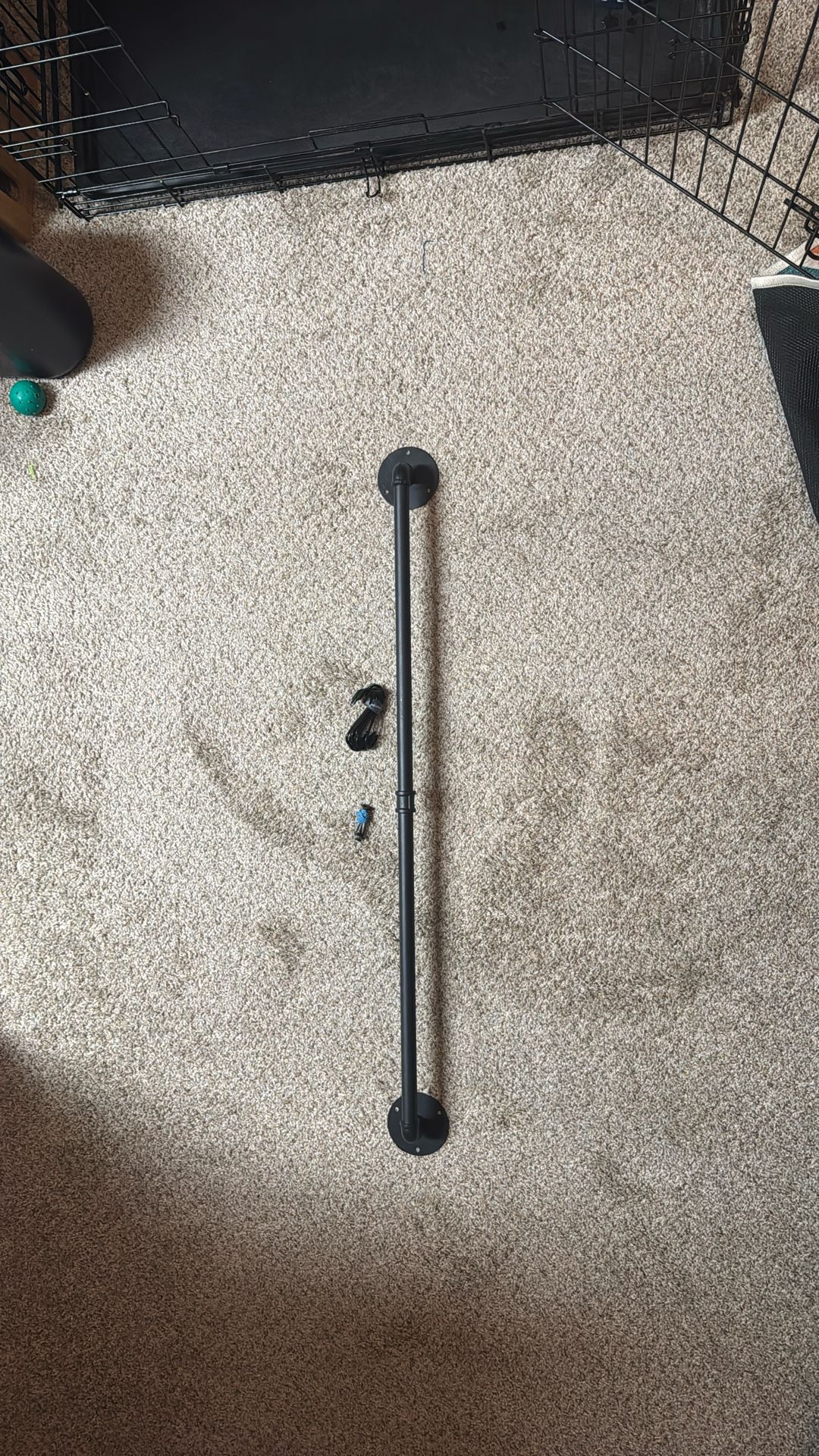 Pot Rack With Hooks And Hardware