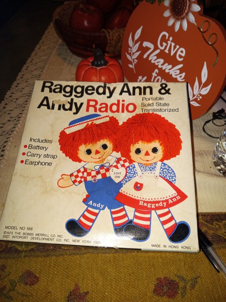 Raggedy Annie And Andy. Radio. 