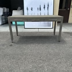 Restoration Hardware Graydon Shagreen Desk 