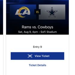 Rams Vs Cowboys 