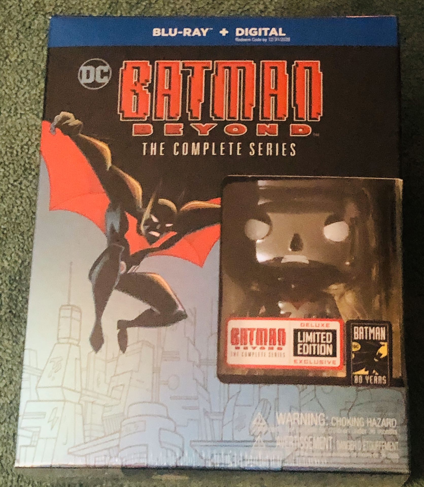 BATMAN BEYOND THE COMPLETE SERIES BLU-RAY SEALED LIMITED EDITION FUNKO POP