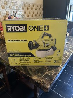 RYOBI - ONE+ 18V Cordless Electrostatic 0.5 Gal Sprayer with 2.0 Ah Battery and Charger - P2890