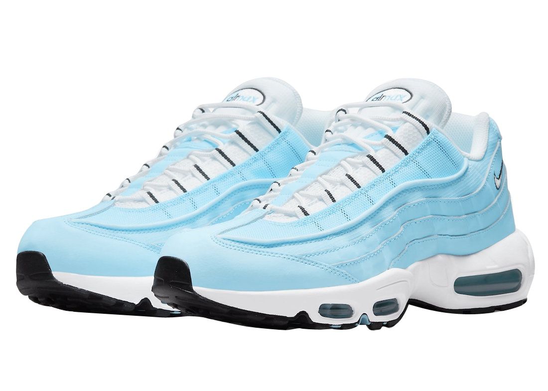 Nike Air Max 95 Blue Chill-White-black DZ4395-400 Men's