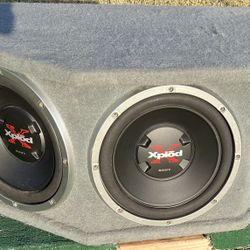 (3) 12”  SONY EXPLOD  SUBS IN ENCLOSED BOX. ($160) NO OTHER OFFERS. No trades. Pickup Only. 