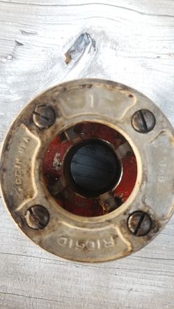 Ridgid 1" pipe die