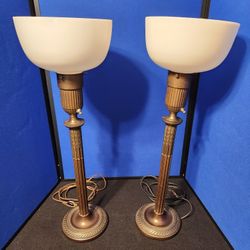 Vintage MCM Set Stiffel Table Lamps