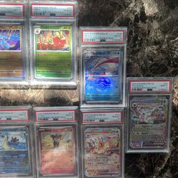 Pokemon PSA Slabs 