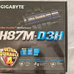 NEW H87M-D3H Ultra Durable Motherboard 4 Plus