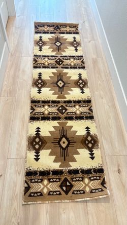 Southwestern style persian 2 by 7 runner  rug