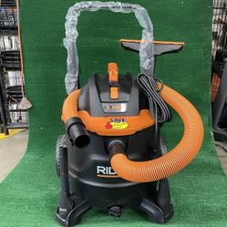 RIDGID 16 Gal. 7.0 Peak HP NXT Power Shop Vacuum HD1900 Wet Dry Vac with Cart, Fine Dust Filter, Pro Hose and Accessories
