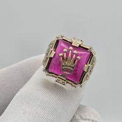 MEN'S ROLEX RING 10k