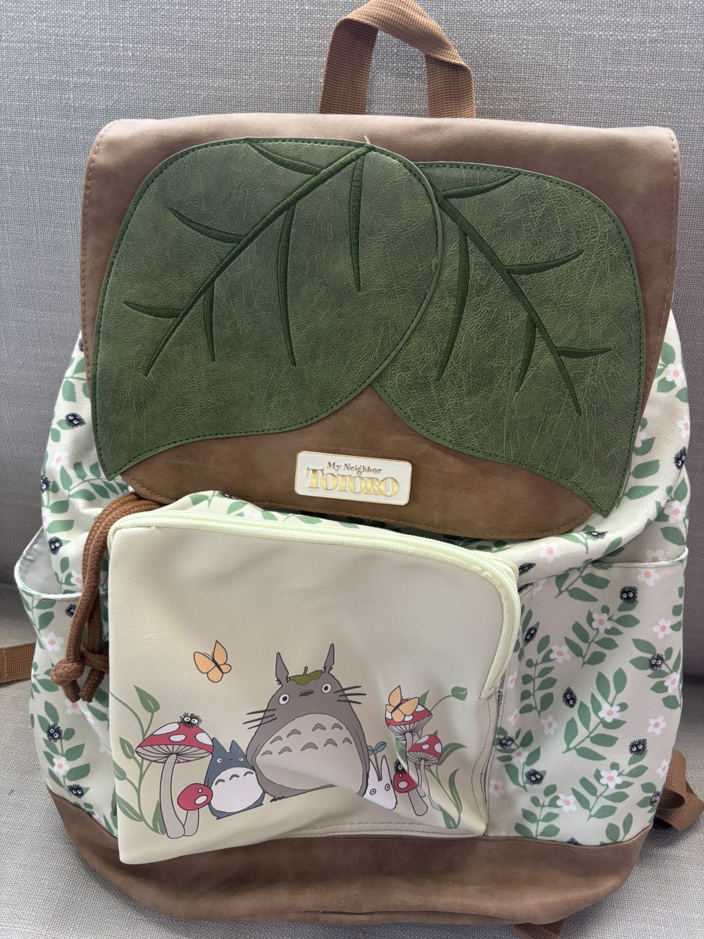 Studio Ghibli My Neighbor Totoro Leaf Slouch Backpack