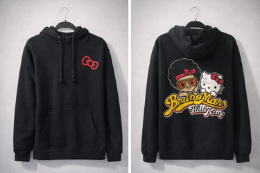 Bruno Mars x Hello Kitty Hoodie – 2XL