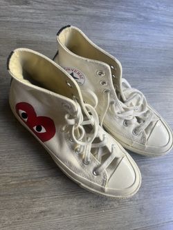 Comme De Garçon Converse Size 5