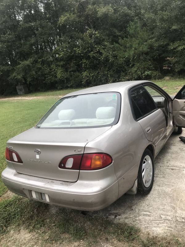Toyota corolla 98 года
