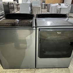 Washer And Electric Dryer 🚚 FREE DELIVERY AND INSTALLATION 🚨