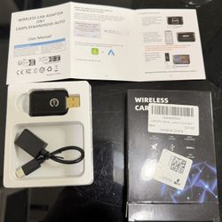 Brand New Wireless CarPlay 2in1 Carplay&Android