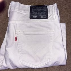 White 511 Levis 