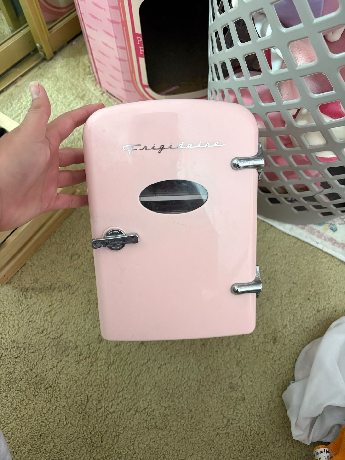 Pink Skincare Fridge