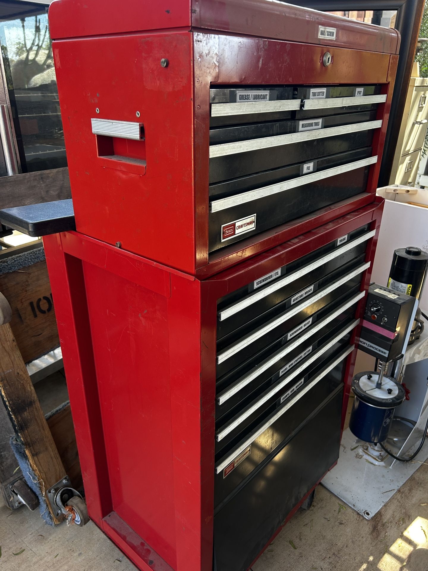 Tool Box With Tools