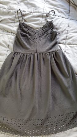 Black dress.