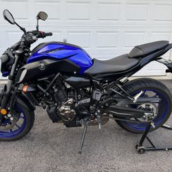 2018 Yamaha Mt-07