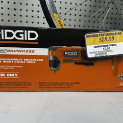 Rigid Subcompact Brushless 3/8in Right Angle Drill