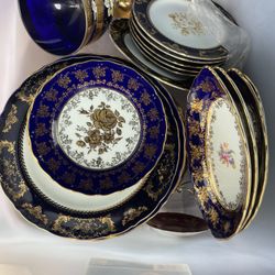 Fine China And Cobalt .