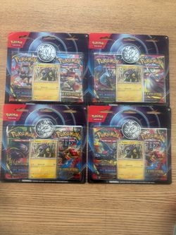 New Sealed Pokémon Mega Evolution Phantasmal Flames Mega Evolution Blister Pack x4