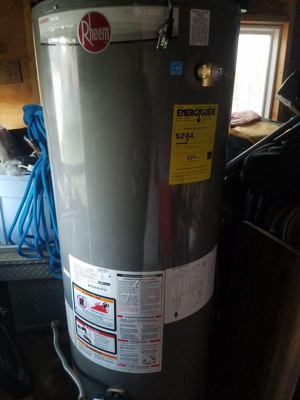 Rheem 50 gallon water heater for Sale in Denver, CO OfferUp