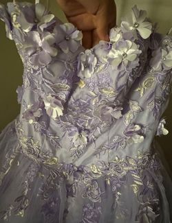 Brand New Quince Dress/S/Lavendar