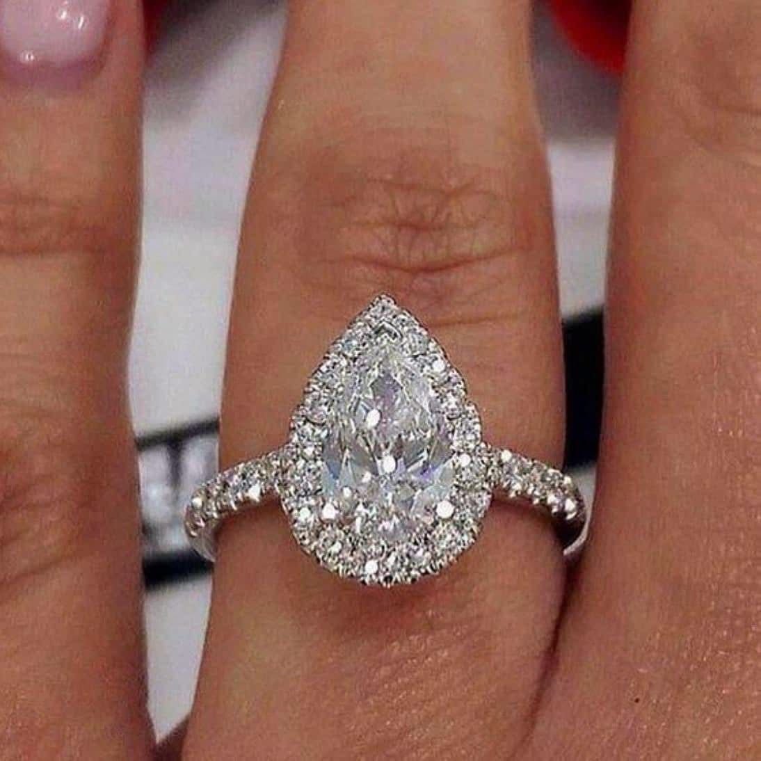 14K Yellow Gold Diamond Ring
