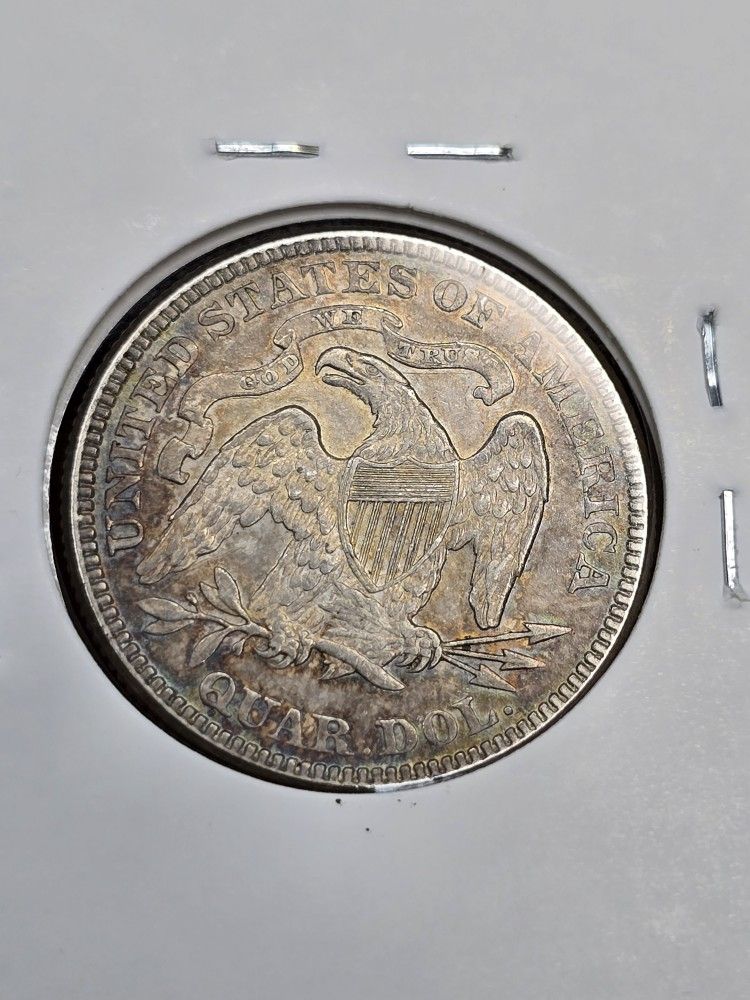 1876 Seated Liberty Quarter