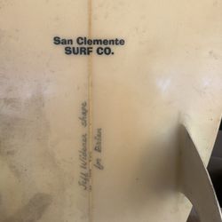 Vintage Custom Surfboard