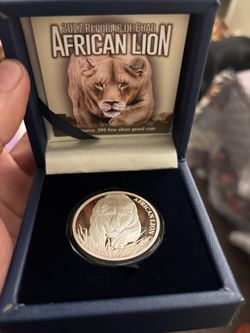 African Lion Coin