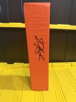 Carson Beck Signed End Zone Pylon