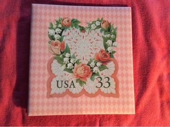 THE LOVE STAMP COLLECTORS ALBUM BRAND NEW ACID-FREE ARCHIVAL