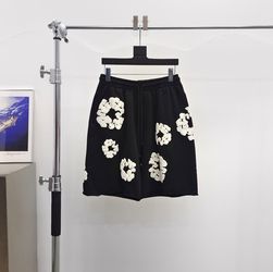 Denim Tear Shorts Black