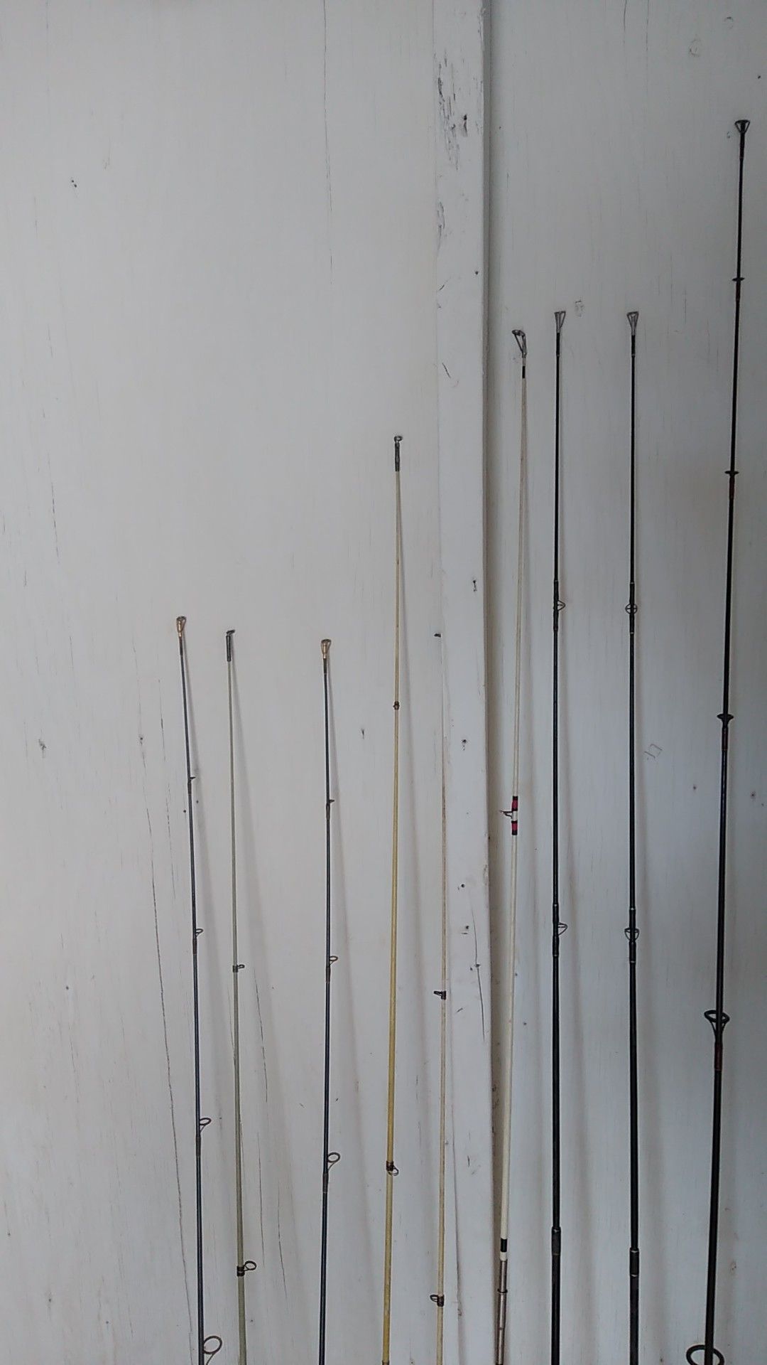 each 8 different size fishing pole for Sale in Glendale, AZ OfferUp