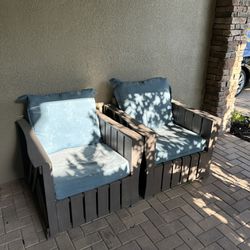 Patio Chairs Set Of 2