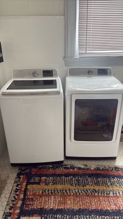 Washer and dryer for sale.