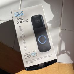 New Blink Doorbell Camera