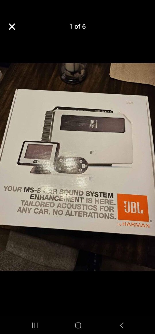 JBL MS8 8 channel DSP amplifiers - Brand new  