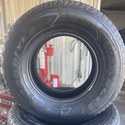 Used Tire Set 265-70-16 Goodyear Wrangler 