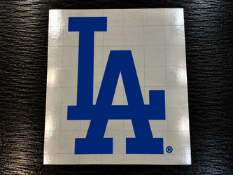 LA Dodgers Custom 3-Color Vinyl Decal Pack ⚾ – $30