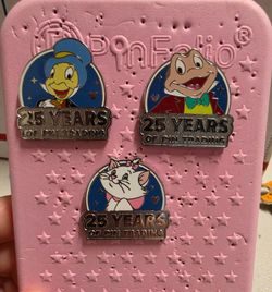 Disneyland pins 25 years of pin trading