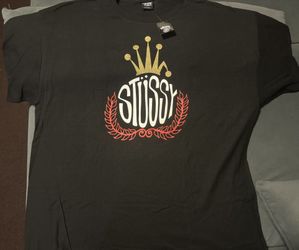 Stussy Crown Wreath T-shirt Size XXL
