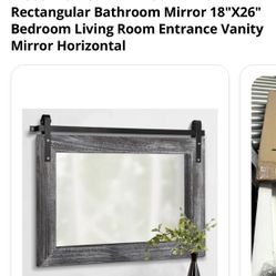 Barn Door Mirror 